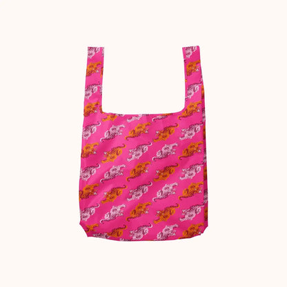 Tiger Foldable Nylon Tote