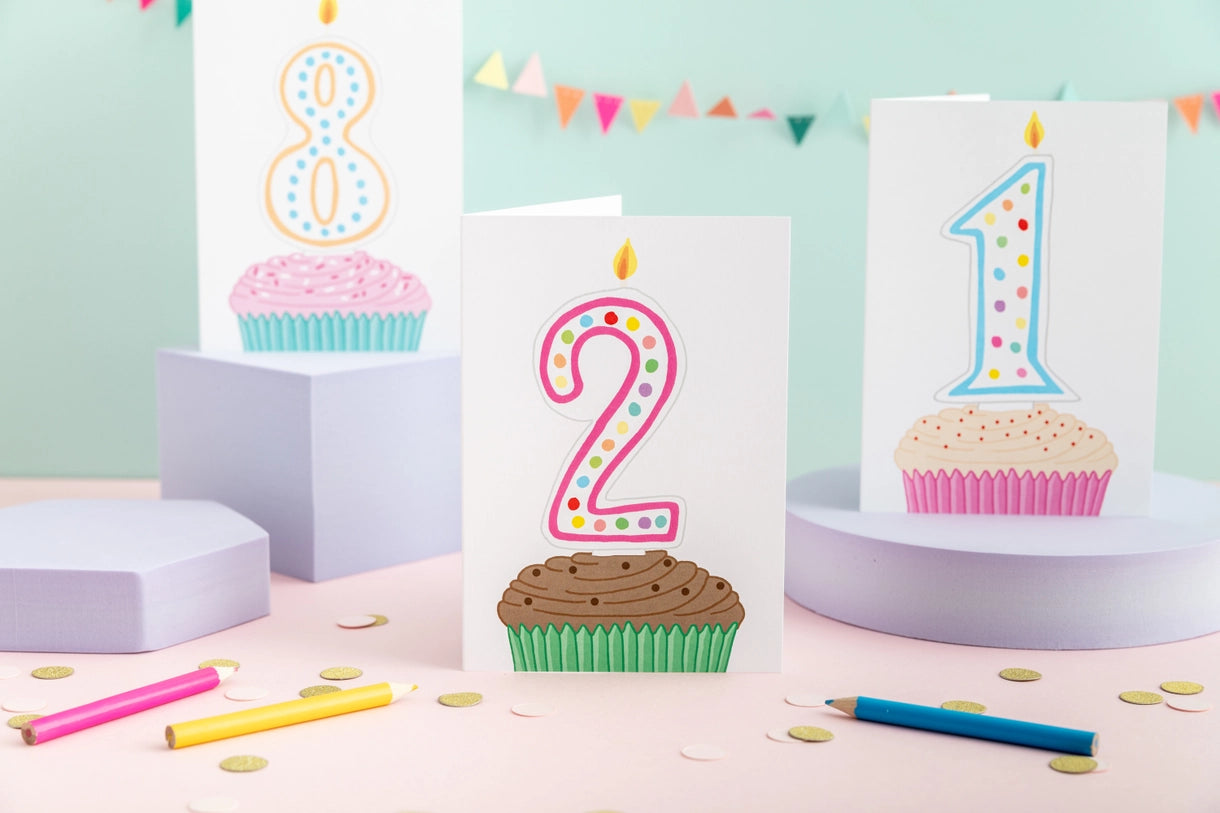 2nd Birthday Greeting Card