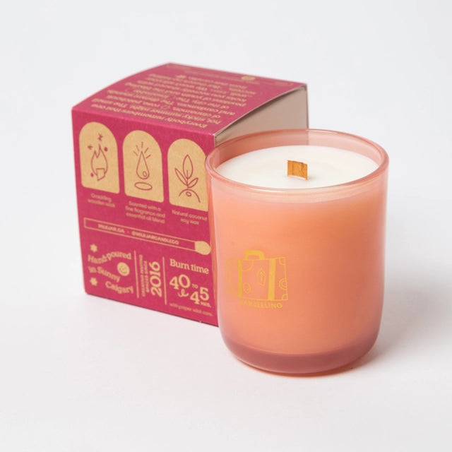 Darjeeling Patchouli & Santal Coconut Soy 8oz Candle