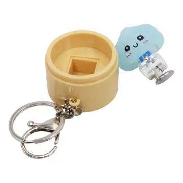 Bao Bun Dumpling Light-Up Keychain