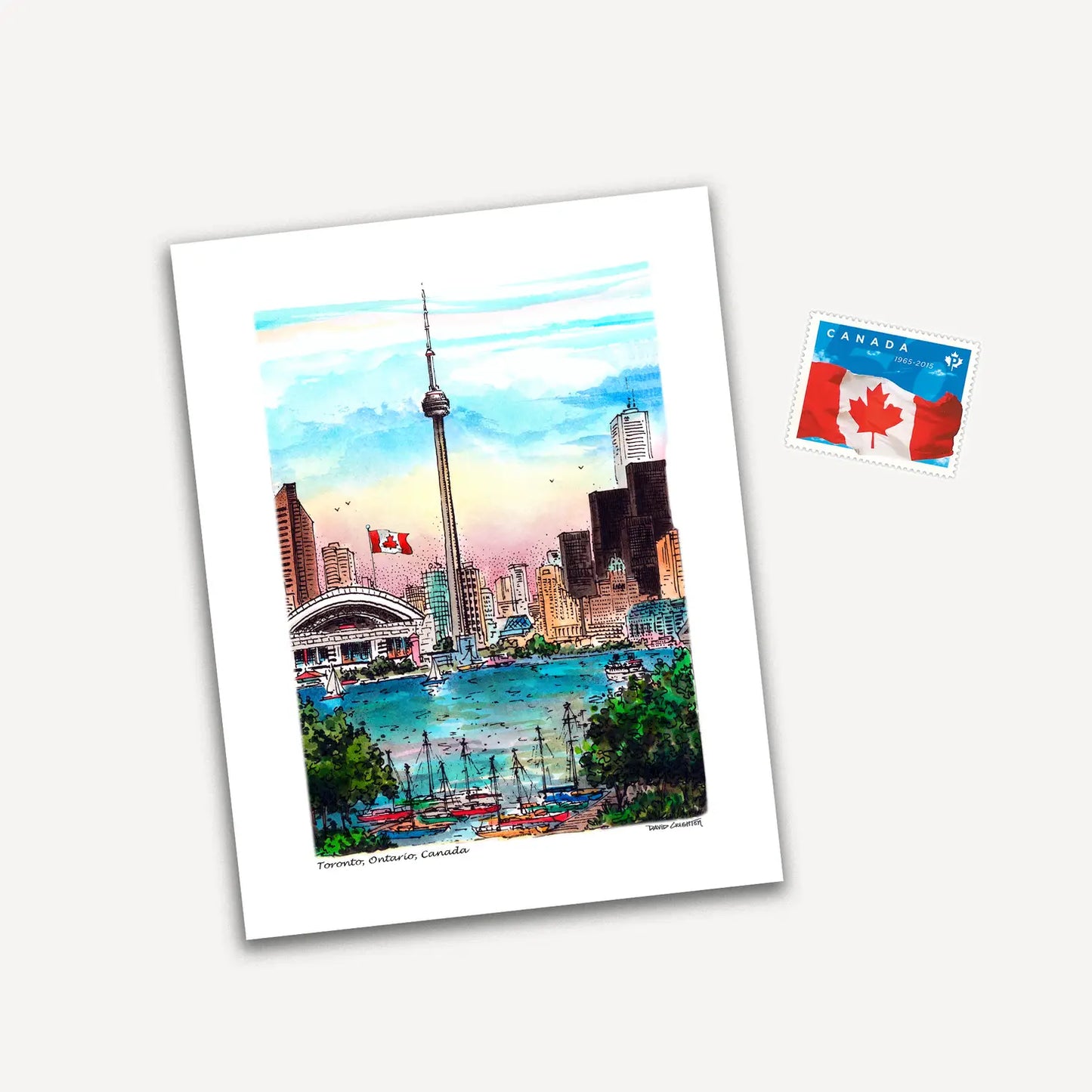 Toronto CN Tower Postcard