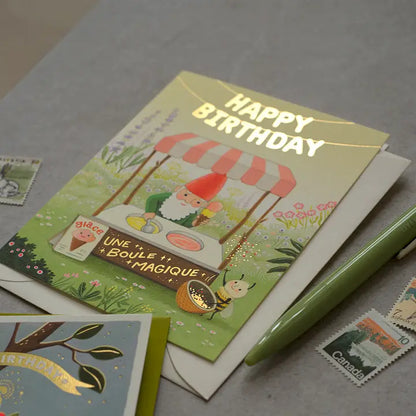 Magic Scoops Birthday Greeting Card