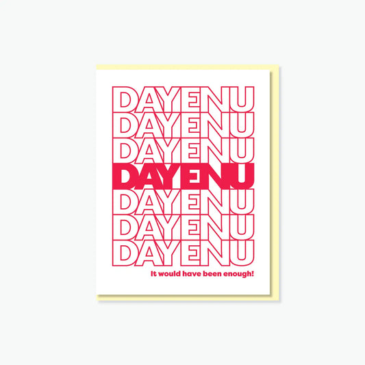 Dayenu! Passover Card