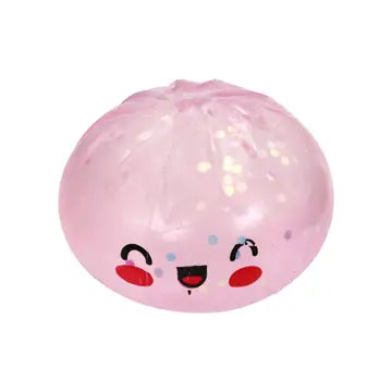 Bao Neon Pastel Glow In Dark Jiggly Jelly Dumpling Squishy Toy