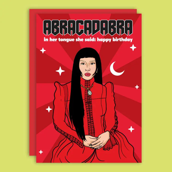 Abracadabra Happy Birthday Greeting Card
