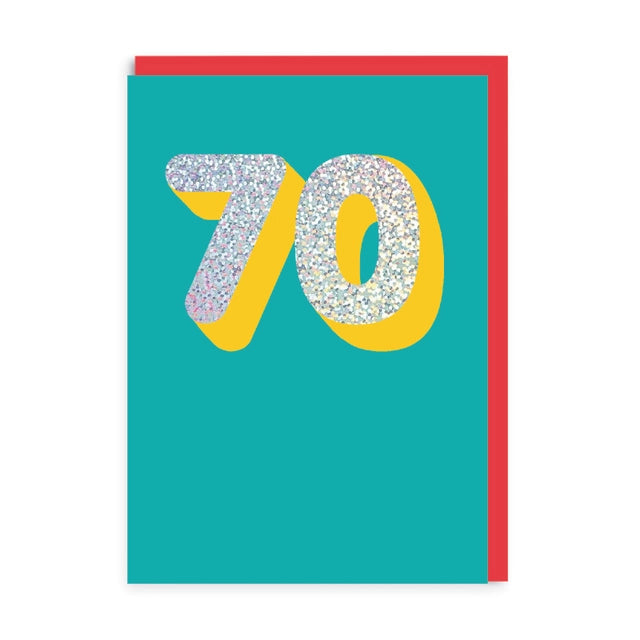 70 Greeting Card