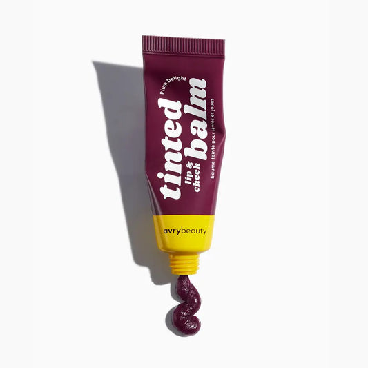 Vegan Lip & Cheek Tinted Balm - Plum Delight