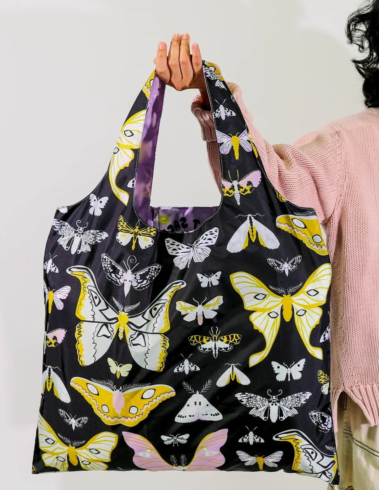 Art Sack - Banquet Workshop Moths Reusable Shopping Bag