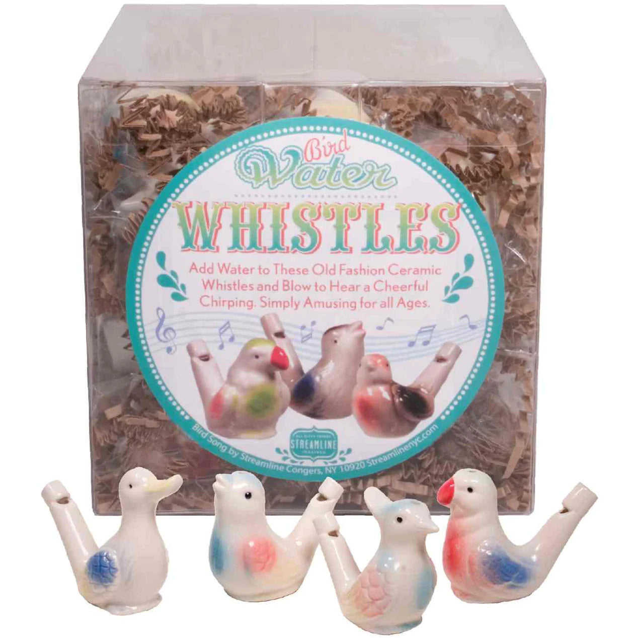 Porcelain Bird Water Whistles