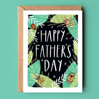 Happy Father's Day Bugs/Nature Card