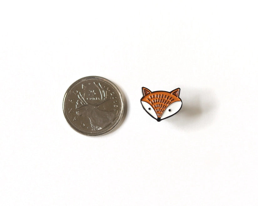 @83 Cute Fox Enamel Pin