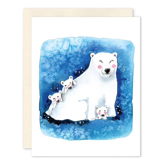 Polar Bear Card