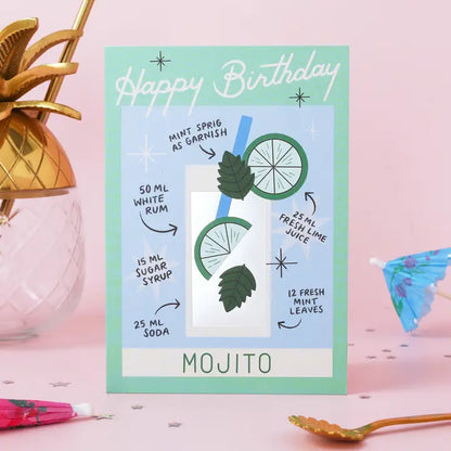 Mojito Birthday Card