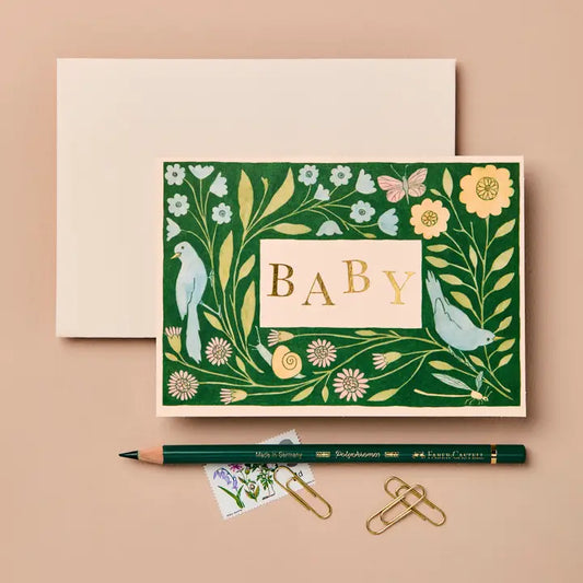 Springtime Baby Card