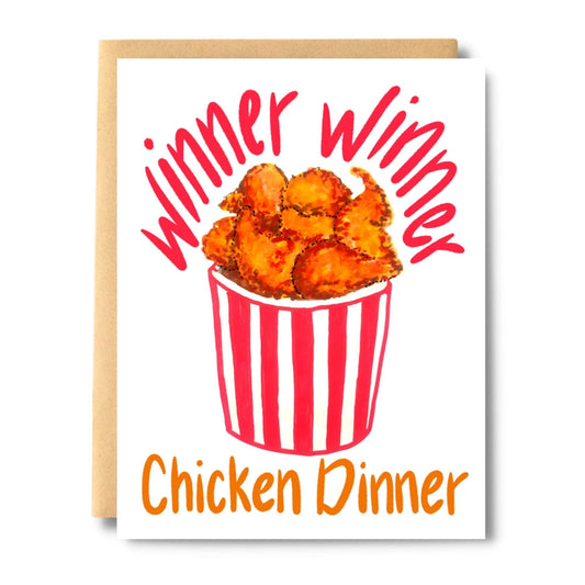 Winner Winner Chicken Dinner Card