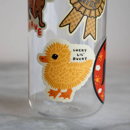 S4 Lucky Lil Ducky Waterproof Vinyl Sticker