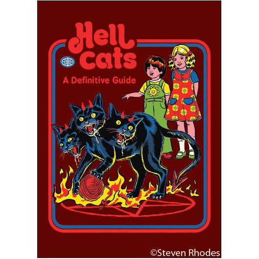 Hell Cats. A Definitive Guide Magnet