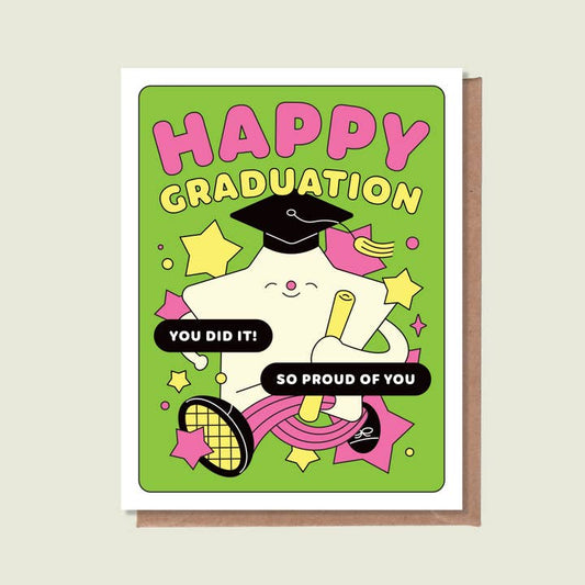 Happy Graduation Greeting Card