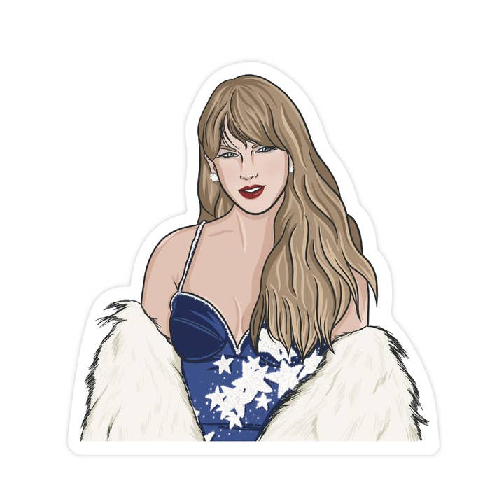 S49 Taylor Midnight Pop Culture Sticker