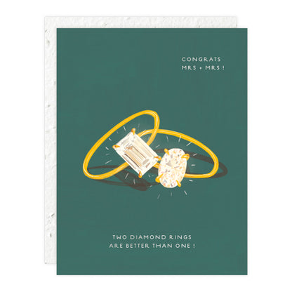 Wedding Rings Wedding Card