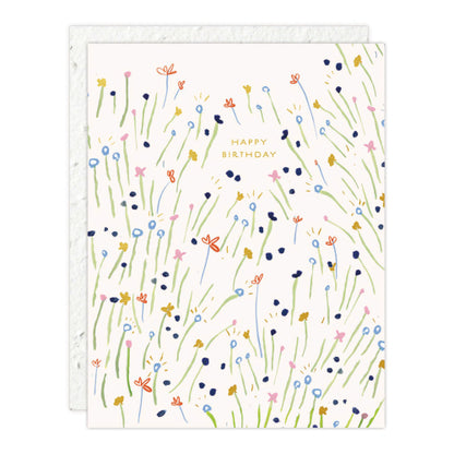 Sweetest Stems Birthday Card