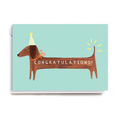 Congratulations Sausage Card