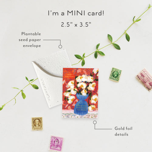 Abundance Mini Greeting Card