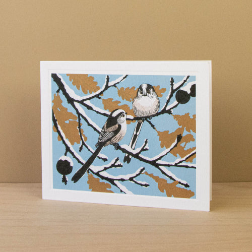 Winter Longtail Card
