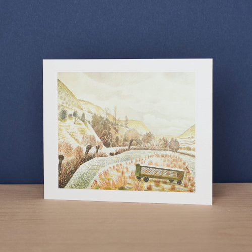 New Year Snow Card