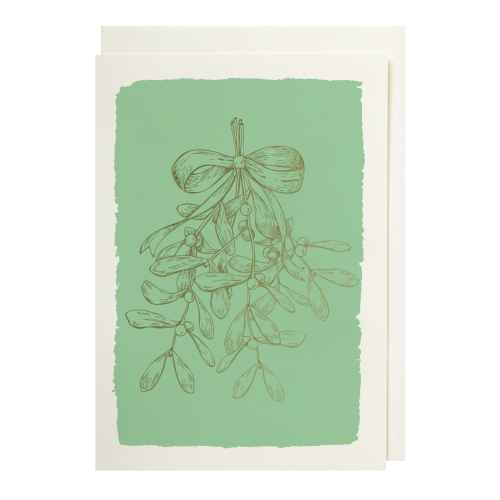 Mistletoe Mini Card