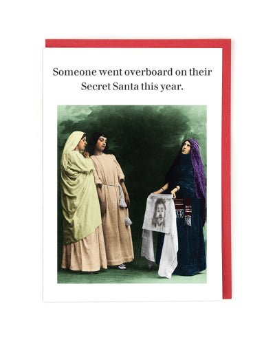 Secret Santa Christmas Card