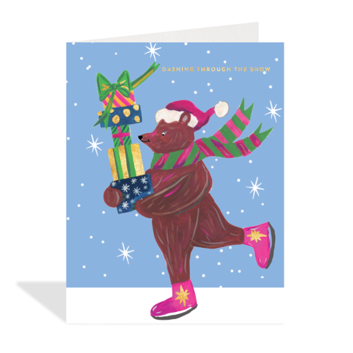 Holiday Bear Card