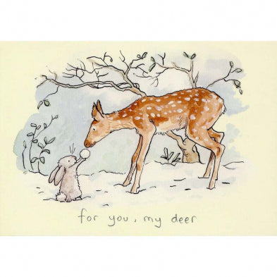 For You My Deer Card