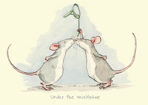 Under The Mistletoe Card