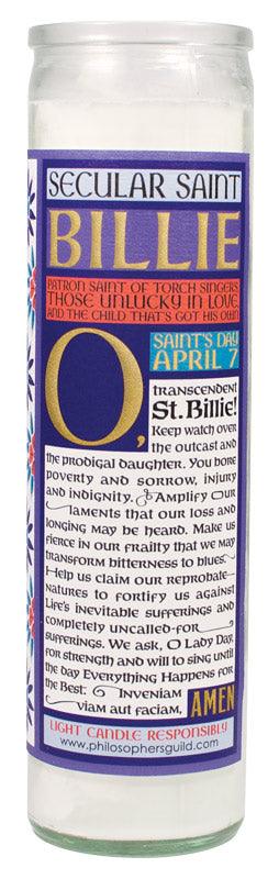 Billie Holiday Secular Saint Candle