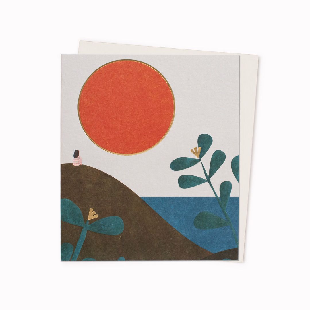 Dune Sunset Card