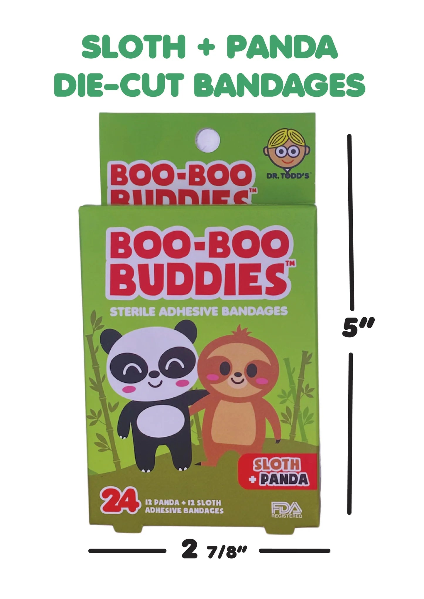 Sloth + Panda Bandages