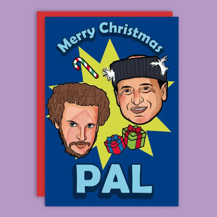 Merry Christmas Pal Home Alone Bandits Greeting Card