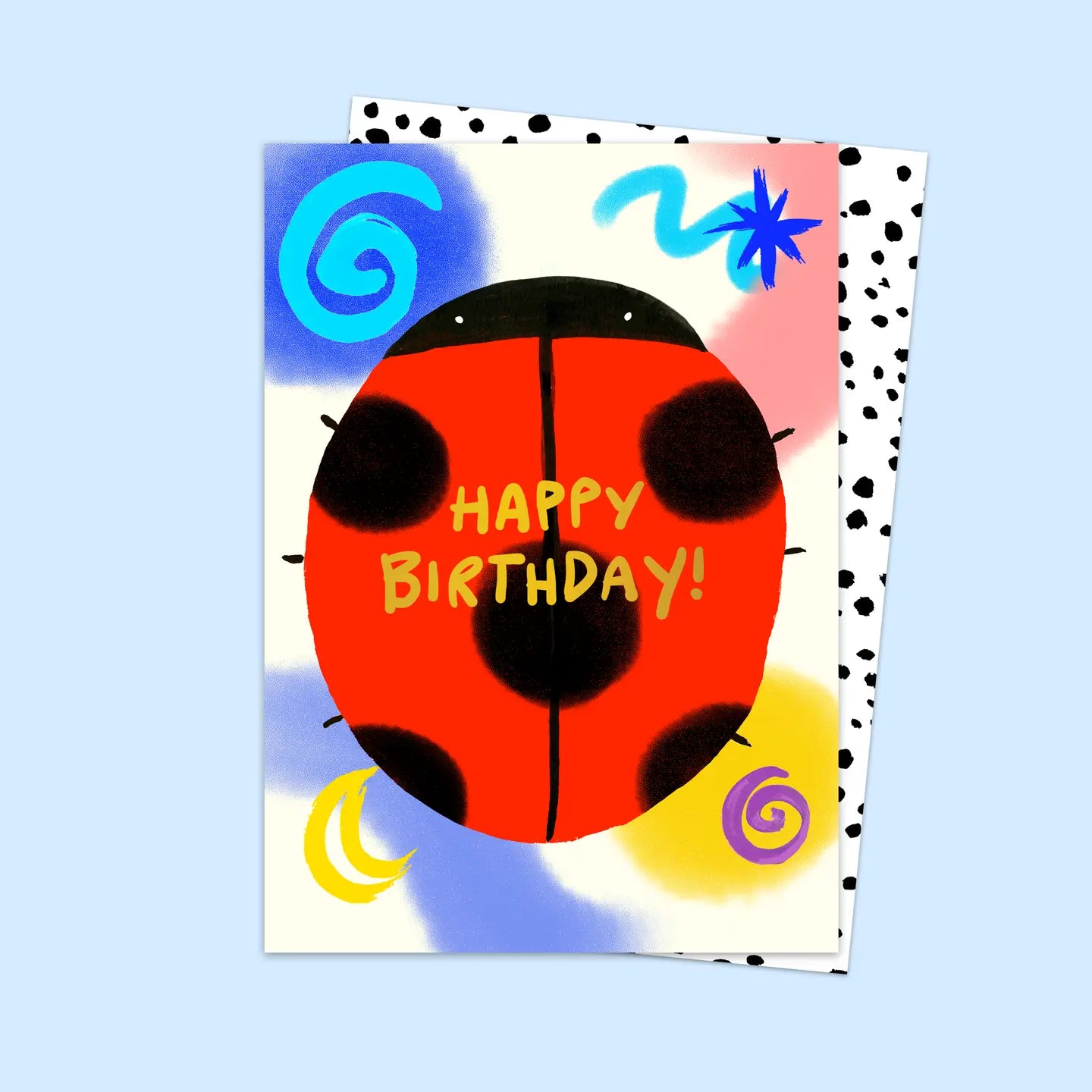 Ladybird Happy Birthday Card