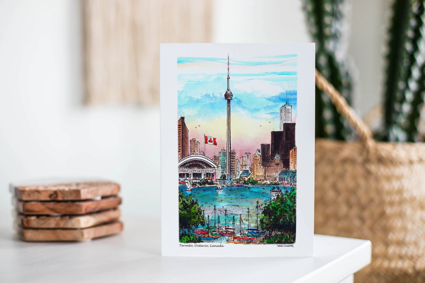 Toronto CN Tower Greeting Card