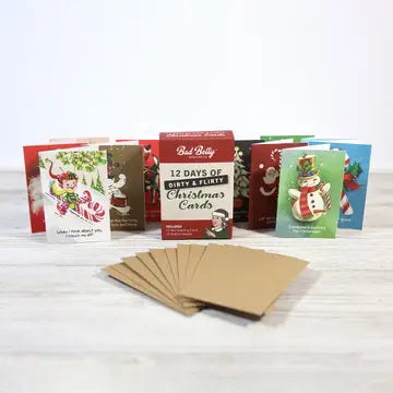 Mini 12 Days of Dirty & Flirty Christmas Boxed Cards