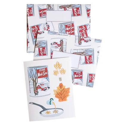 Maple Syrup Greeting Card