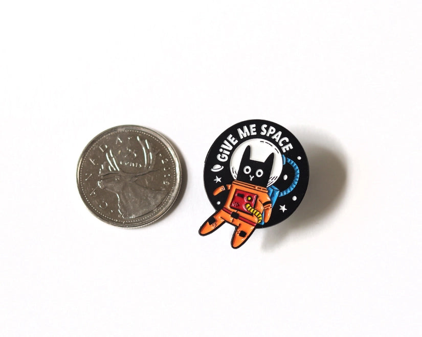 @72 Astronaut Cat Enamel Pin