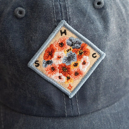 #45 Flower Ball - Felt Sticky Patch