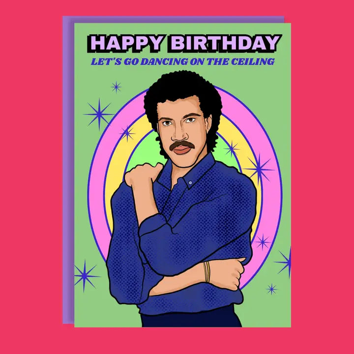 Dancing On The Ceiling Birthday Greeting Card