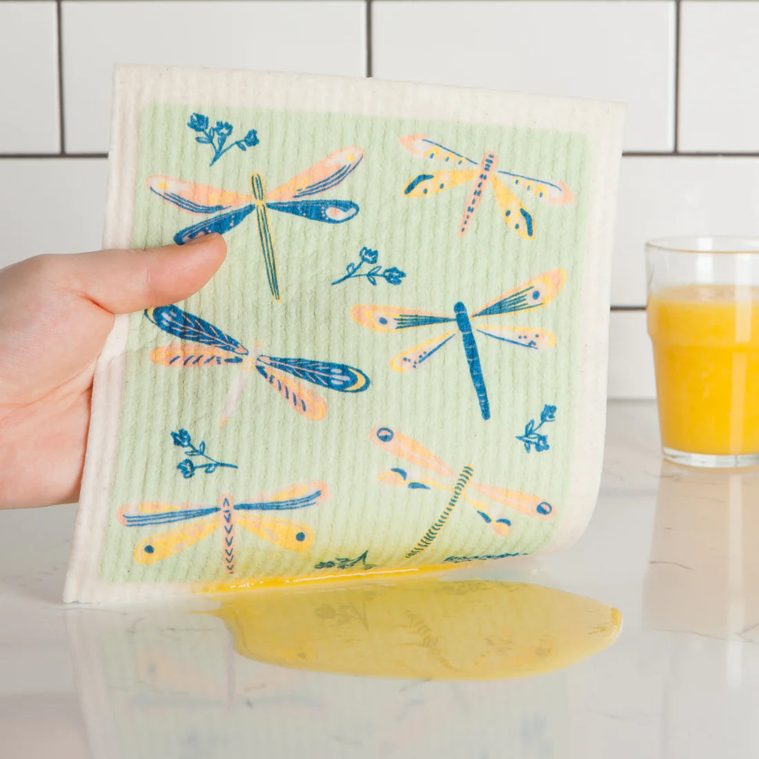 Swedish Dishcloth Dragonfly