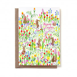 Easter Bunny Garden Card