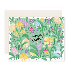 Easter Flower Garden Card