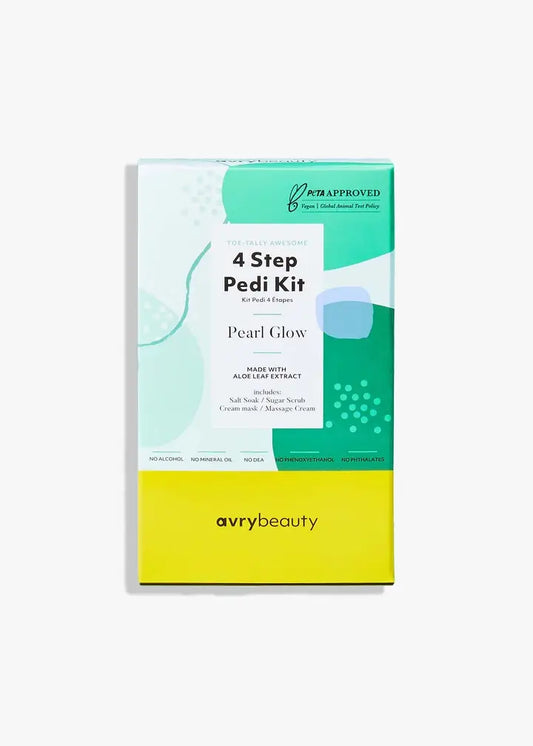 4 Step Pedi Kit - Pearl Glow