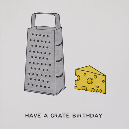 Have a Grate Letterpress Birthday Card